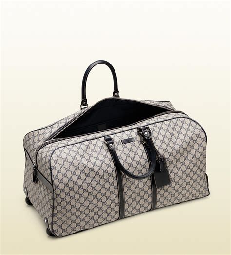 gucci mens luggage bag|gucci duffle bag with wheels.